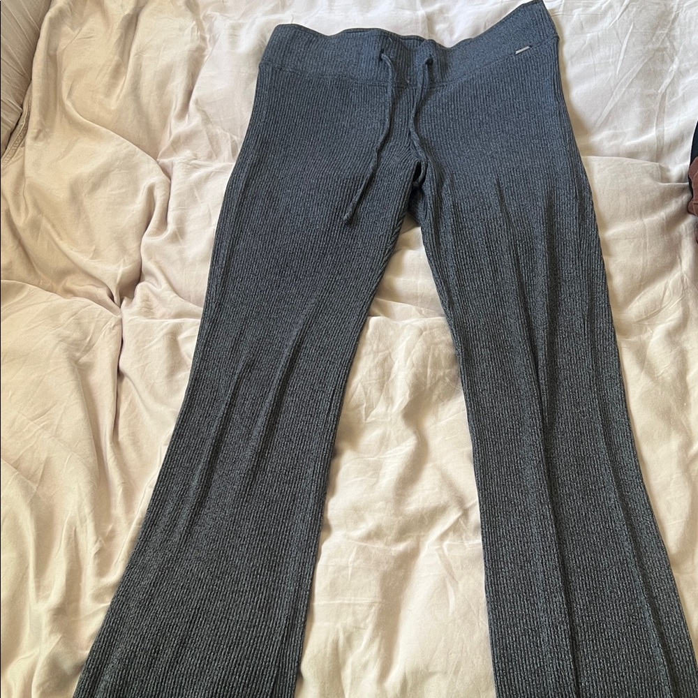 Hollister Gray Boot Cut Pants